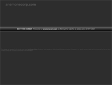 Tablet Screenshot of anemonecorp.com